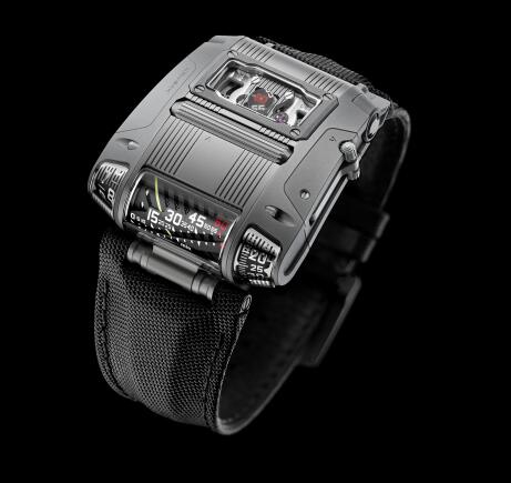 Urwerk Watch Replica 111C collection UR-111C GUN METAL